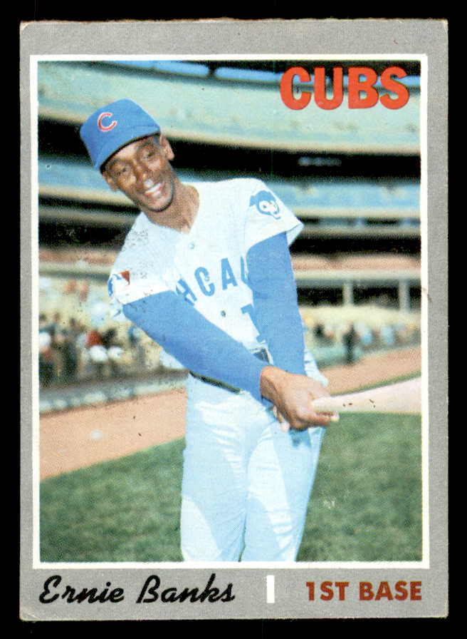 1970 Topps Baseball #630 Ernie Banks Cubs VG-EX 539942