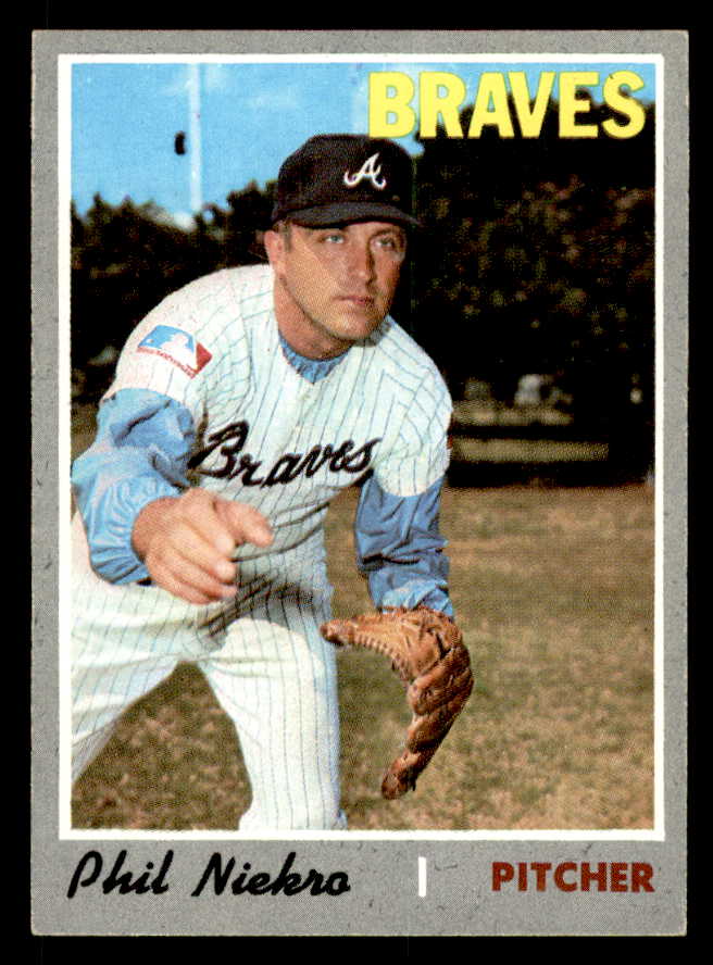 1970 Topps Baseball #160 Phil Niekro Braves EX-MT 539944