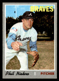 1970 Topps Baseball #160 Phil Niekro Braves EX-MT 539944