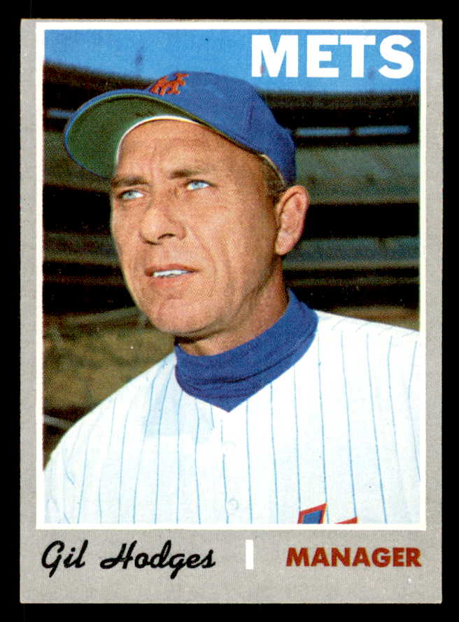 1970 Topps Baseball #394 Gil Hodges Mets VG-EX 539946