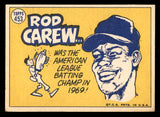 1970 Topps Baseball #453 Rod Carew A.S. Twins VG-EX 539949