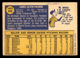 1970 Topps Baseball #449 Jim Palmer Orioles VG-EX 539952