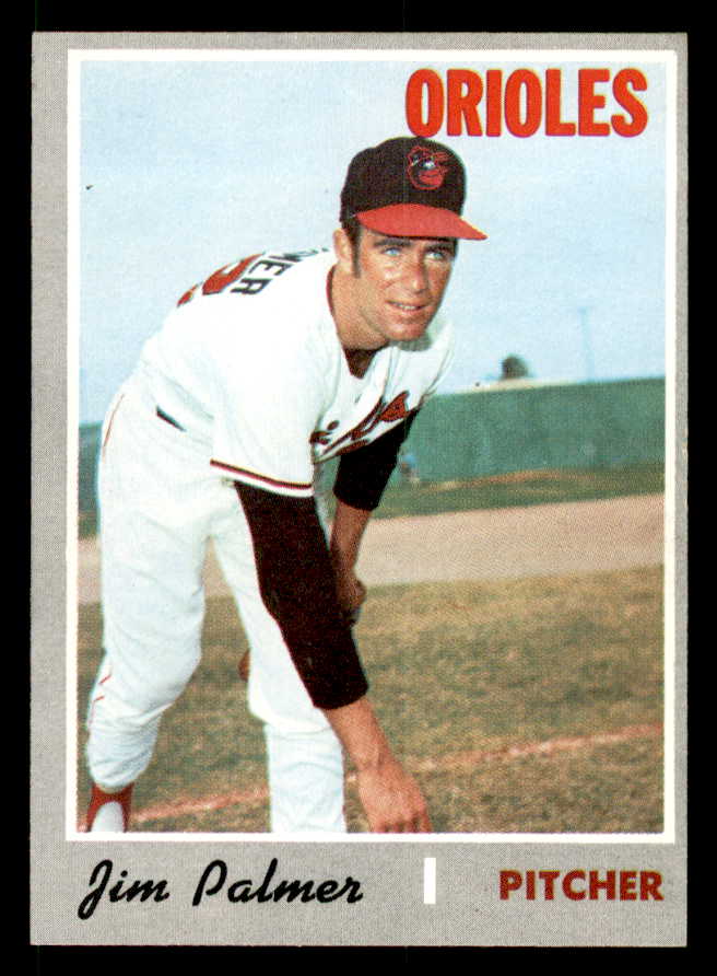 1970 Topps Baseball #449 Jim Palmer Orioles EX-MT 539953