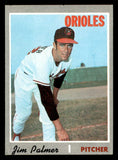 1970 Topps Baseball #449 Jim Palmer Orioles EX-MT 539954