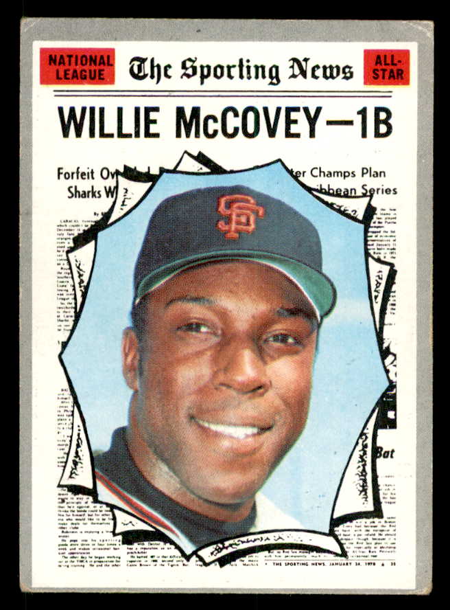 1970 Topps Baseball #450 Willie McCovey A.S. Giants VG-EX 539956