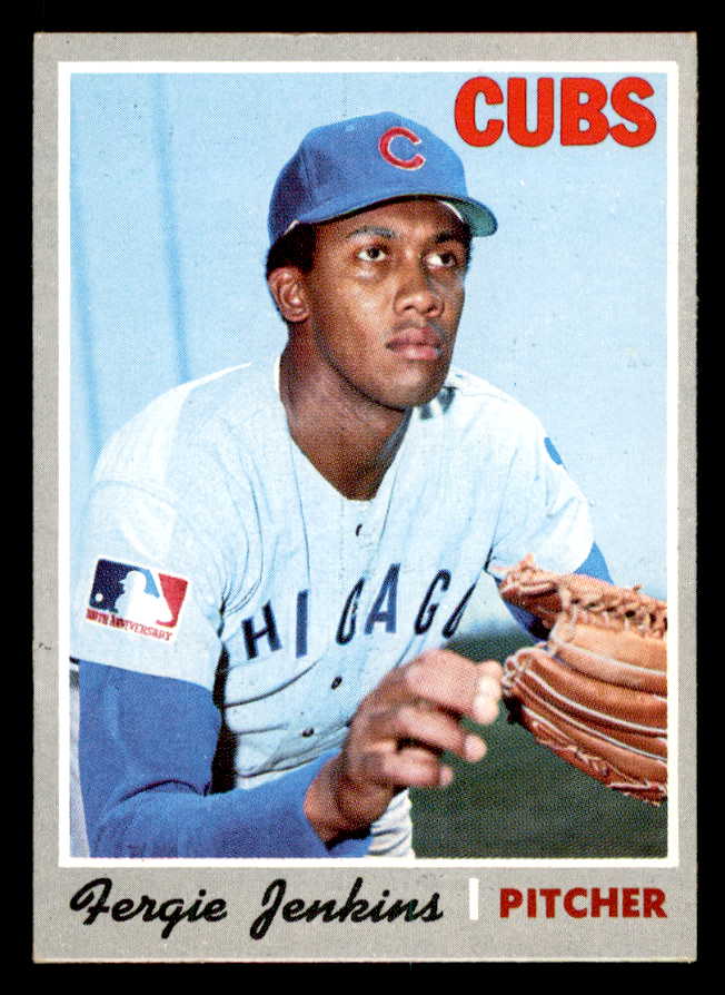 1970 Topps Baseball #240 Fergie Jenkins Cubs EX-MT 539963