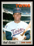 1970 Topps Baseball #290 Rod Carew Twins EX-MT 539969