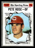 1970 Topps Baseball #458 Pete Rose A.S. Reds VG-EX 539982