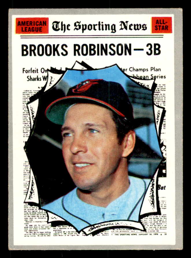 1970 Topps Baseball #455 Brooks Robinson A.S. Orioles VG-EX 539983