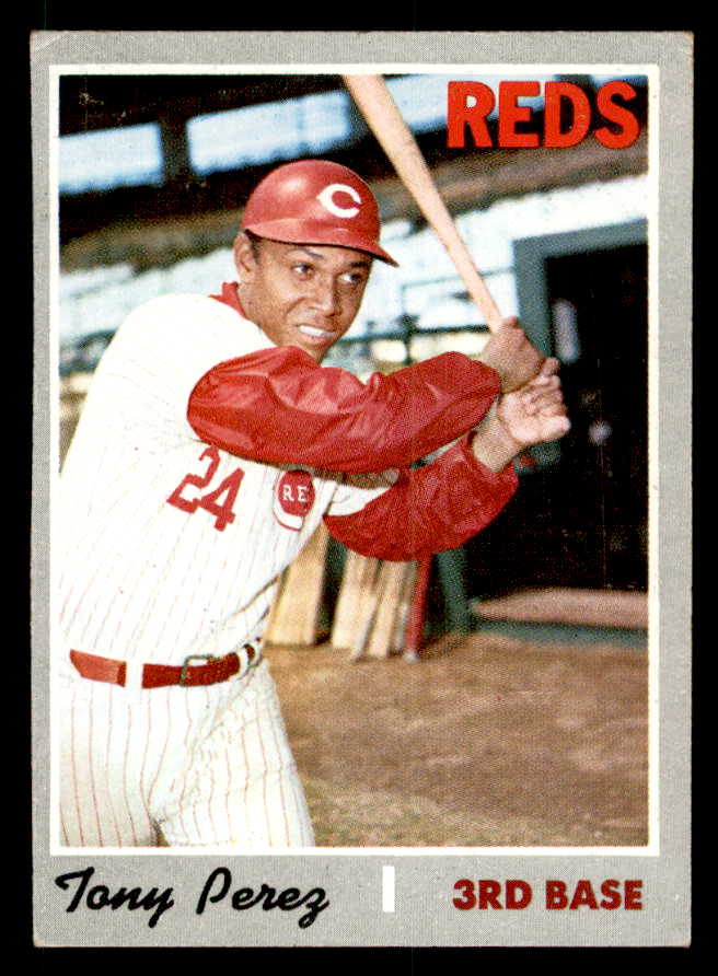 1970 Topps Baseball #380 Tony Perez Reds VG-EX 539987