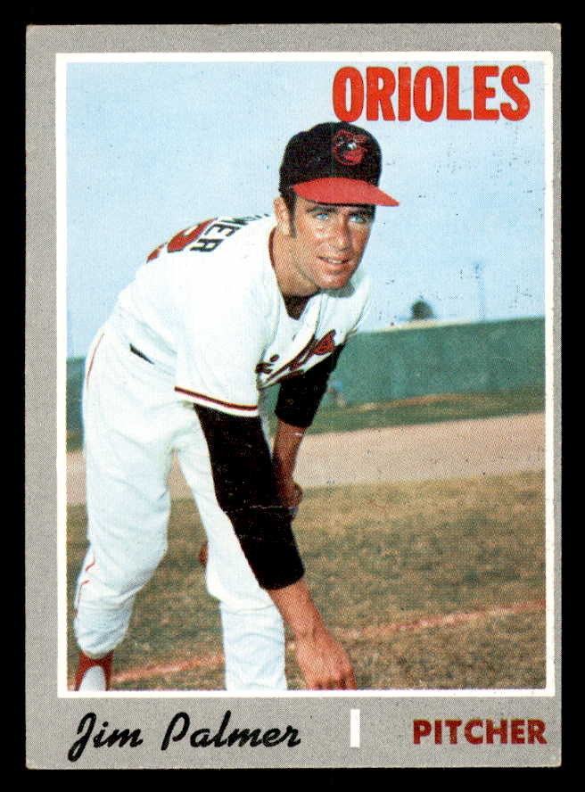 1970 Topps Baseball #449 Jim Palmer Orioles VG-EX 539988