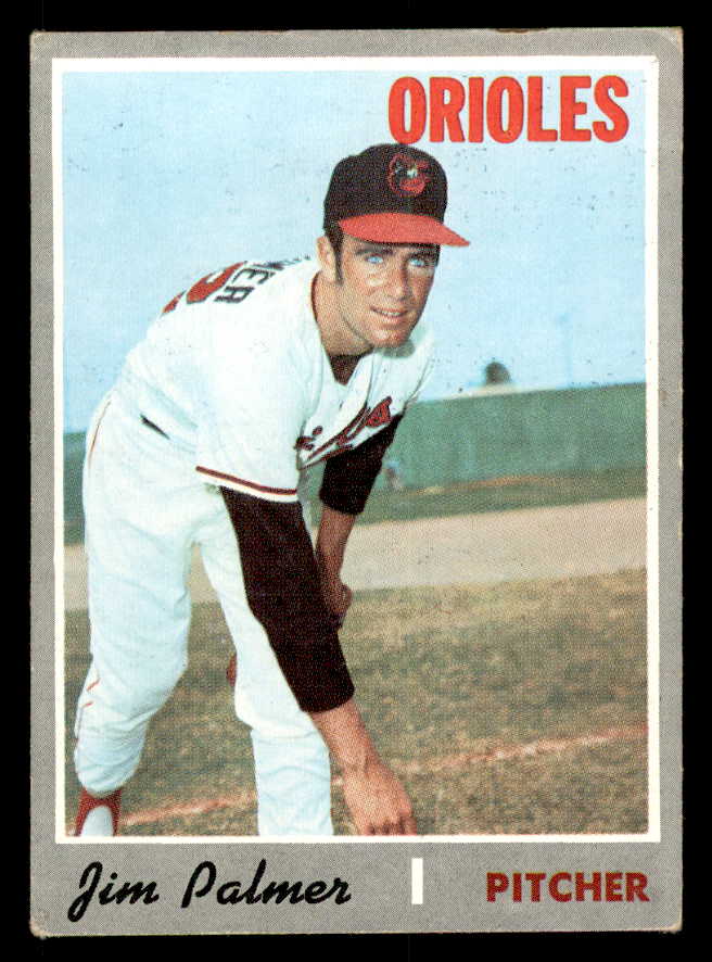 1970 Topps Baseball #449 Jim Palmer Orioles VG-EX 539989