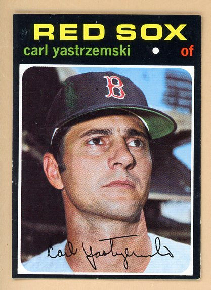 1971 Topps Baseball #530 Carl Yastrzemski Red Sox EX-MT 539990