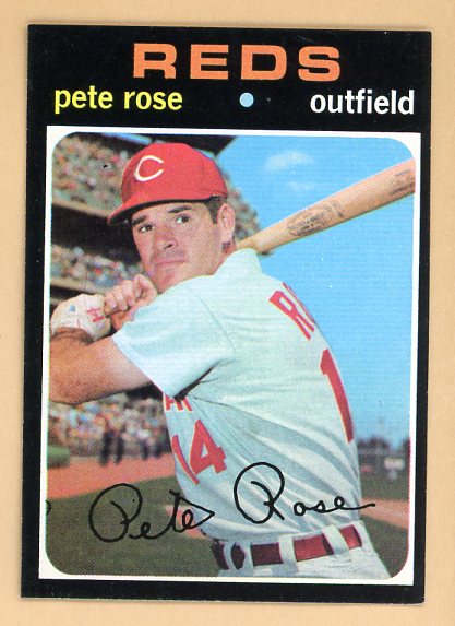 1971 Topps Baseball #100 Pete Rose Reds NR-MT 539992
