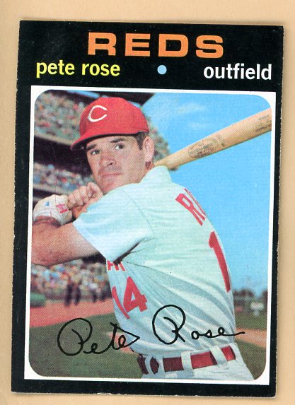 1971 Topps Baseball #100 Pete Rose Reds EX-MT 539993