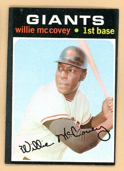 1971 Topps Baseball #050 Willie McCovey Giants EX-MT 539994