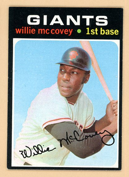 1971 Topps Baseball #050 Willie McCovey Giants NR-MT 539997