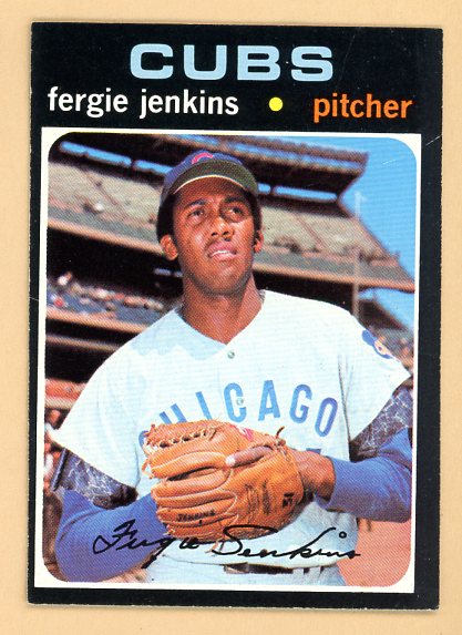 1971 Topps Baseball #280 Fergie Jenkins Cubs EX-MT 539998