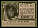1971 Topps Baseball #210 Rod Carew Twins EX+/EX-MT 540003
