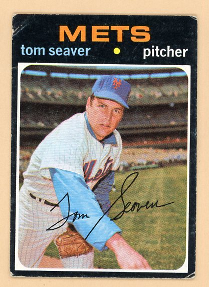 1971 Topps Baseball #160 Tom Seaver Mets VG-EX 540006