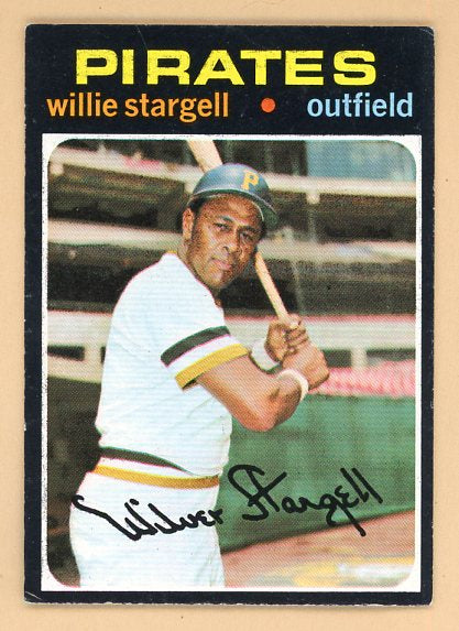 1971 Topps Baseball #230 Willie Stargell Pirates EX 540009