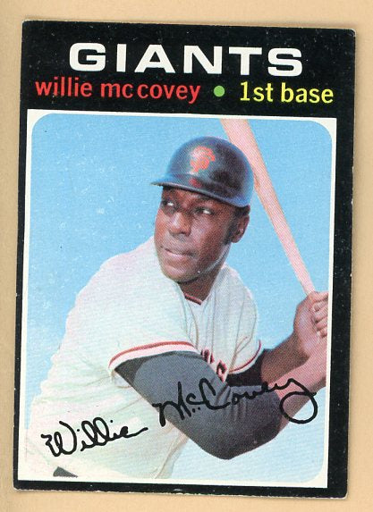 1971 Topps Baseball #050 Willie McCovey Giants EX-MT 540011
