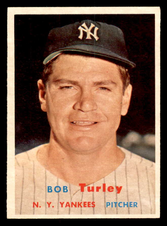 1957 Topps Baseball #264 Bob Turley Yankees EX-MT 540013