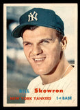 1957 Topps Baseball #135 Bill Skowron Yankees EX-MT 540016