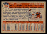 1957 Topps Baseball #075 Jimmy Piersall Red Sox EX-MT 540020
