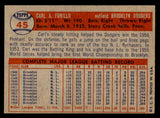 1957 Topps Baseball #045 Carl Furillo Dodgers EX-MT 540022