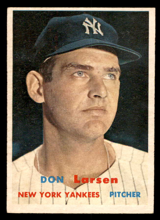 1957 Topps Baseball #175 Don Larsen Yankees EX+/EX-MT 540023