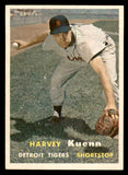 1957 Topps Baseball #088 Harvey Kuenn Tigers EX-MT 540026