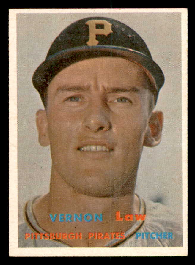 1957 Topps Baseball #199 Vern Law Pirates NR-MT 540027