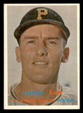 1957 Topps Baseball #199 Vern Law Pirates NR-MT 540027