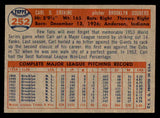 1957 Topps Baseball #252 Carl Erskine Dodgers EX+/EX-MT 540032