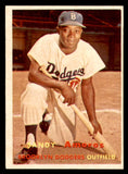 1957 Topps Baseball #201 Sandy Amoros Dodgers EX-MT 540033
