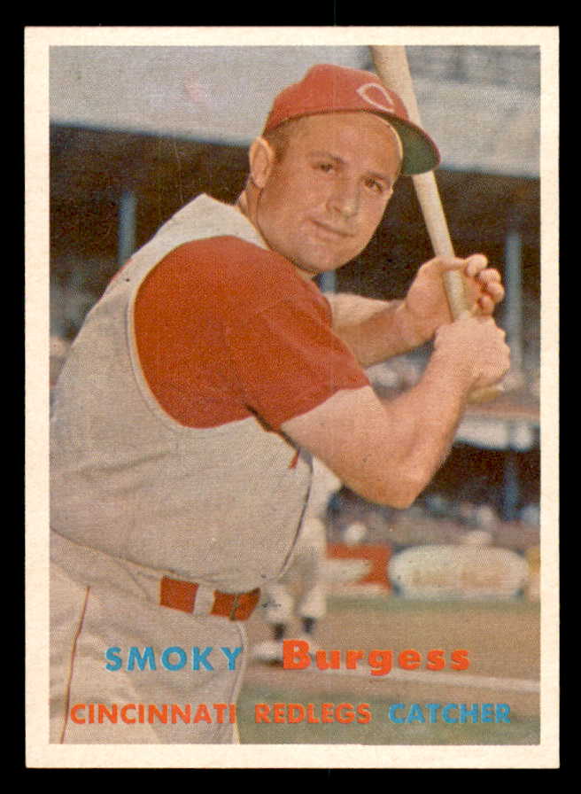 1957 Topps Baseball #228 Smoky Burgess Reds NR-MT 540035