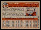 1957 Topps Baseball #130 Don Newcombe Dodgers NR-MT 540038