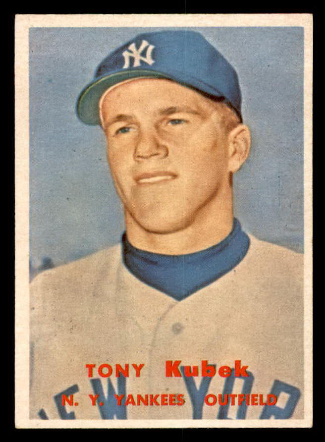 1957 Topps Baseball #312 Tony Kubek Yankees EX-MT 540045