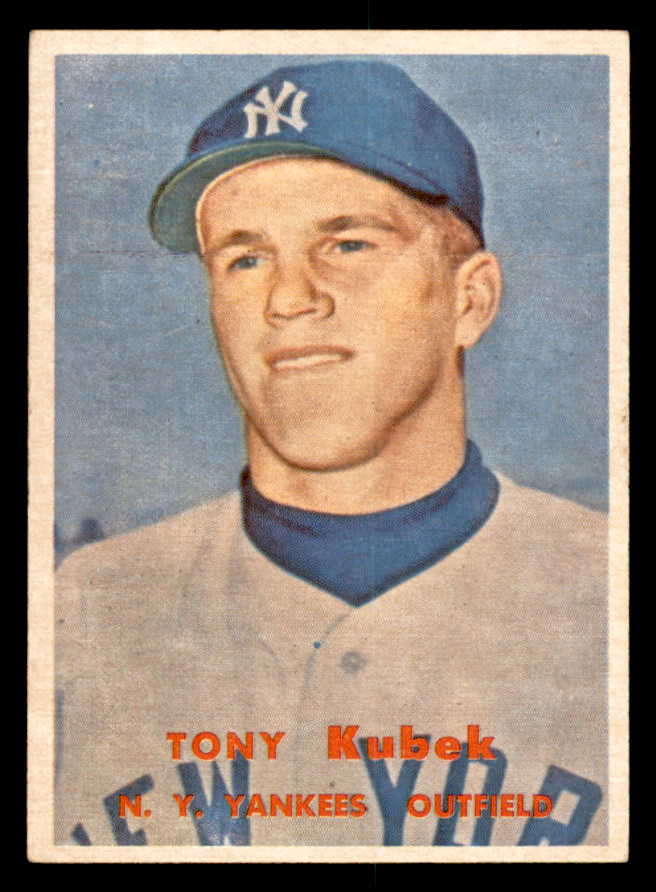 1957 Topps Baseball #312 Tony Kubek Yankees EX-MT 540046