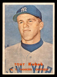 1957 Topps Baseball #312 Tony Kubek Yankees EX-MT 540046