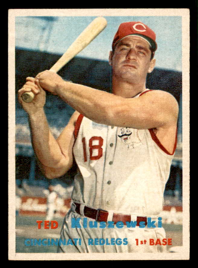 1957 Topps Baseball #165 Ted Kluszewski Reds EX-MT 540047