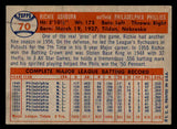 1957 Topps Baseball #070 Richie Ashburn Phillies EX-MT 540049
