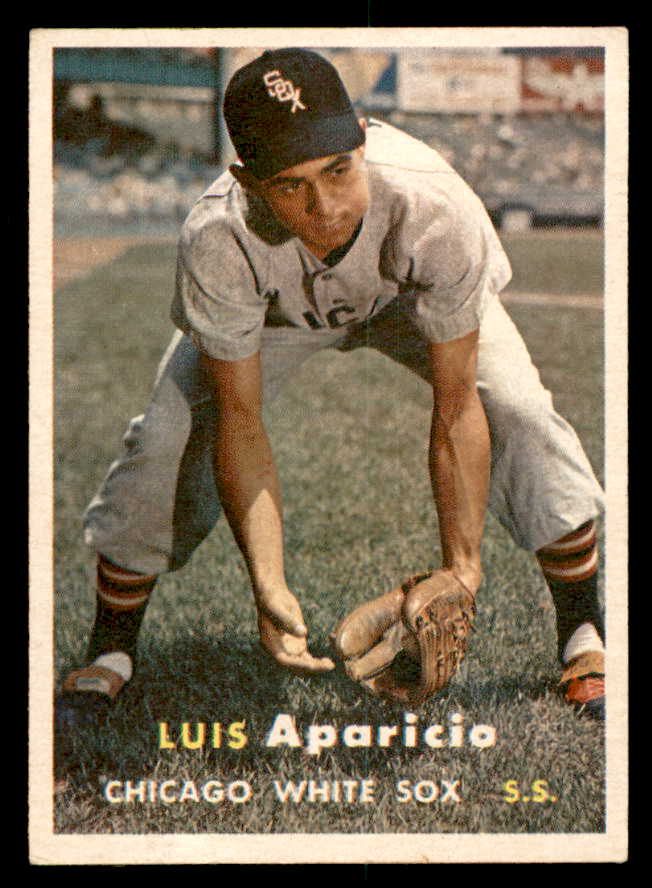 1957 Topps Baseball #007 Luis Aparicio White Sox EX-MT 540051
