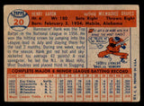 1957 Topps Baseball #020 Hank Aaron Braves VG 540052