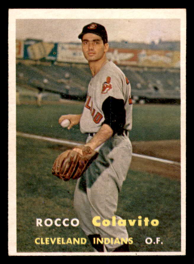 1957 Topps Baseball #212 Rocky Colavito Indians VG-EX 540055