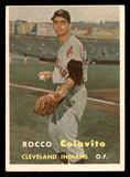 1957 Topps Baseball #212 Rocky Colavito Indians EX+/EX-MT 540057