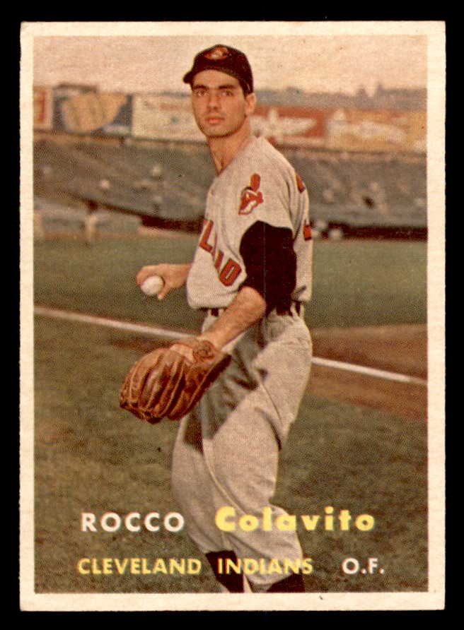 1957 Topps Baseball #212 Rocky Colavito Indians EX-MT 540060