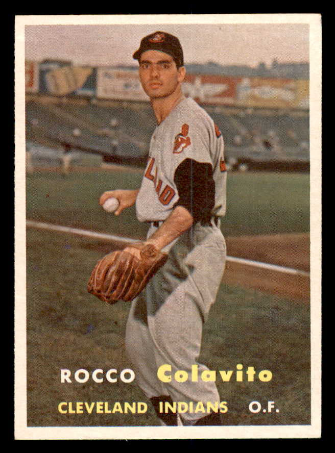 1957 Topps Baseball #212 Rocky Colavito Indians NR-MT 540061