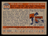 1957 Topps Baseball #212 Rocky Colavito Indians NR-MT 540061
